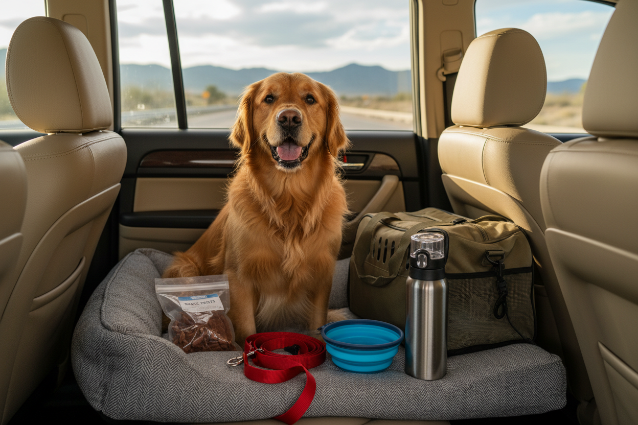 Best Pet Travel Supplies for Road Trips and Vacations