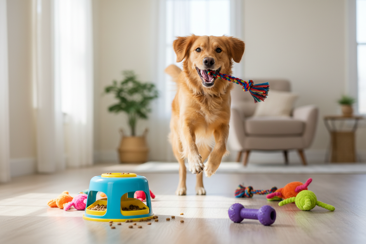 Interactive Dog Toys: Best Options for Bored or Active Dogs