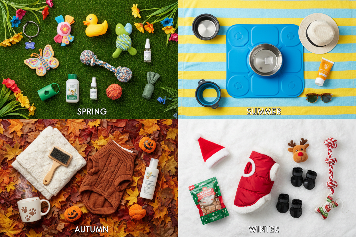 Seasonal Pet Supplies: What Your Dog or Cat Needs Throughout the Year