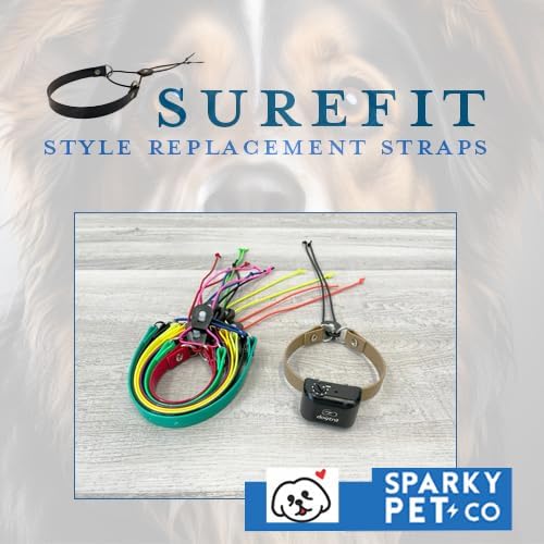 Sparky Pet Co - Surefit ECollar Strap - Bungee Dog Collar - Waterproof - - Image 5