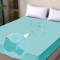Waterproof Mattress Protector Queen, Fitted Sheet Style Breathable Mattress by OHANO