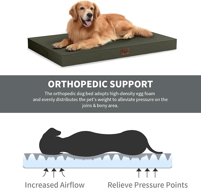 Outdoor All Weather XL Dog Bed, Waterproof Dog Bed - Image 3