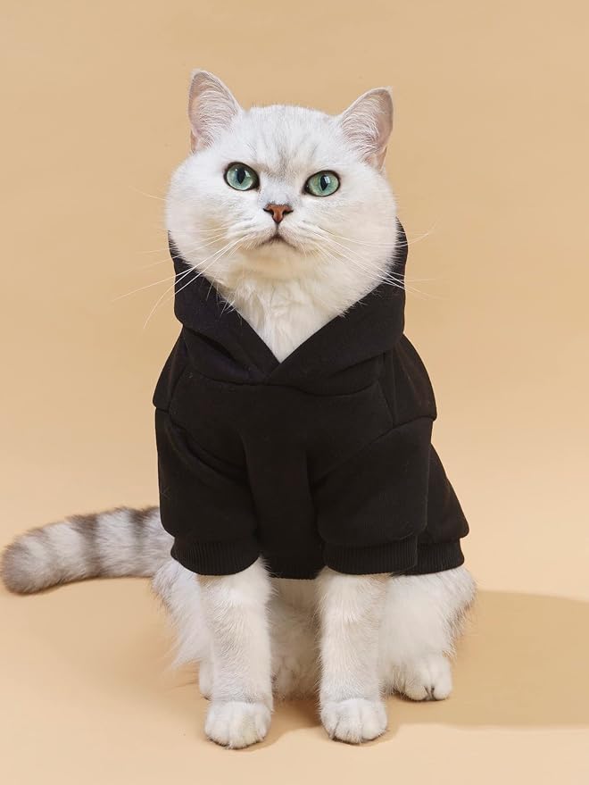 QWINEE Dog Hoodie Shirt Sweatshirt - Image 2