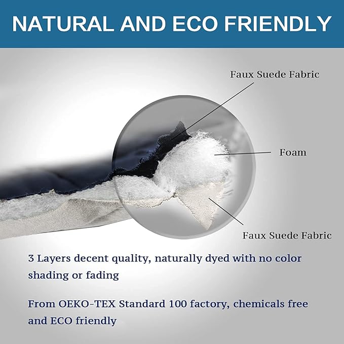 H.VERSAILTEX Reversible Loveseat Cover Furniture Protector Anti-Slip Water - Image 5