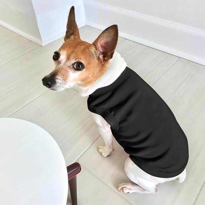 Black Dog Shirt Custom Pet T Shirts - Image 5