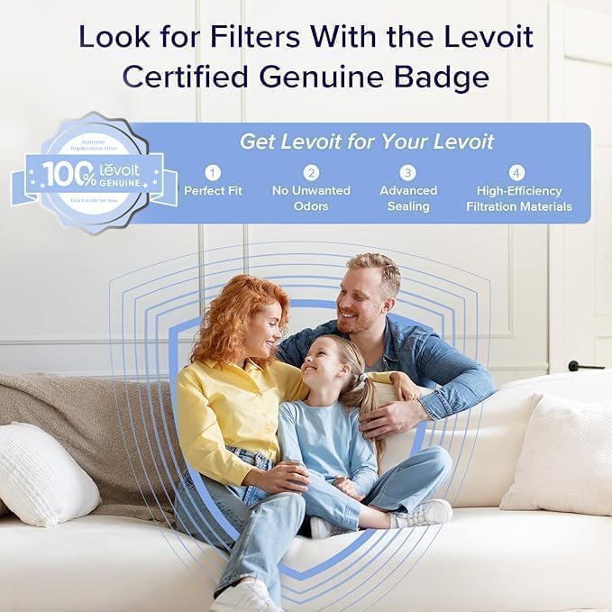 LEVOIT Genuine Vital 200S-P Air Purifier Toxin Absorber Replacement Filter - Image 7