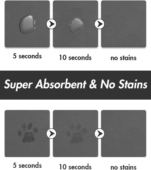 Absorbent Dog Food Mat-Dog Cat Mat - Image 2