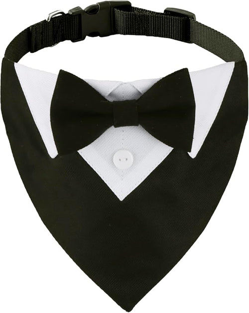 ADOGGYGO Formal Dog Tuxedo, Wedding Dog Collar by ADOGGYGO