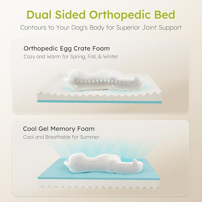 Jumbo Dog Bed for Extra Large Dogs, Orthopedic Dog Bed - Image 2