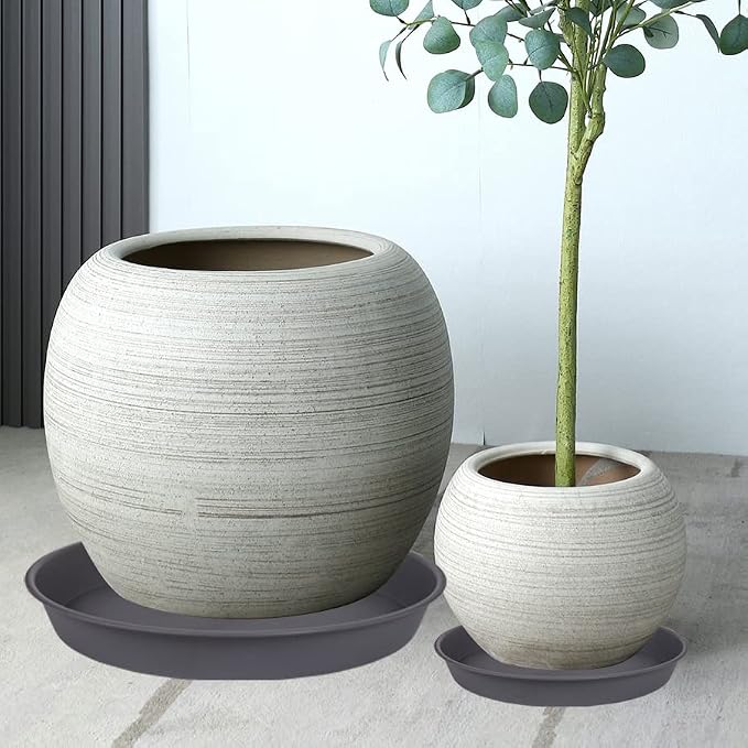 2 Pack of 16 17 inch Plant Saucer, 2.3" Depth, Plant Trays - Image 4