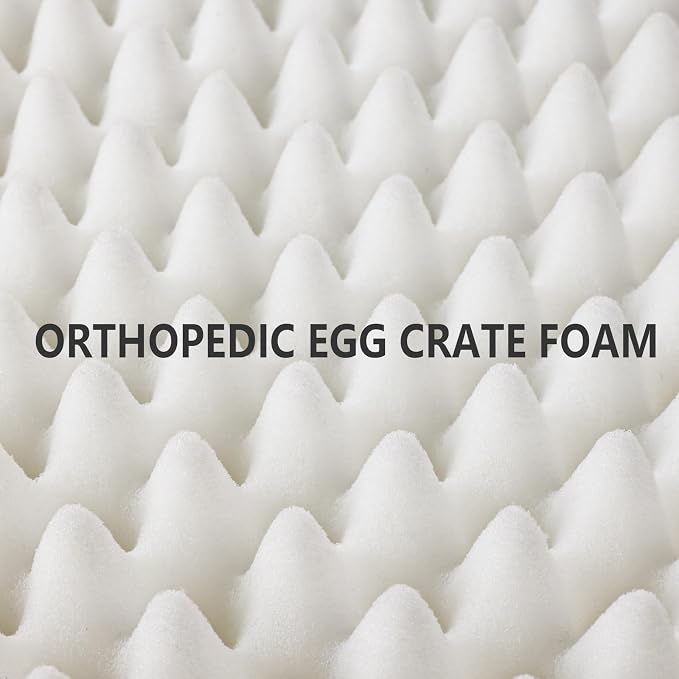 Patas Lague Orthopedic Dog Bed Large Sized Dog 36''X24'', Soft Waterproof Egg - Image 7