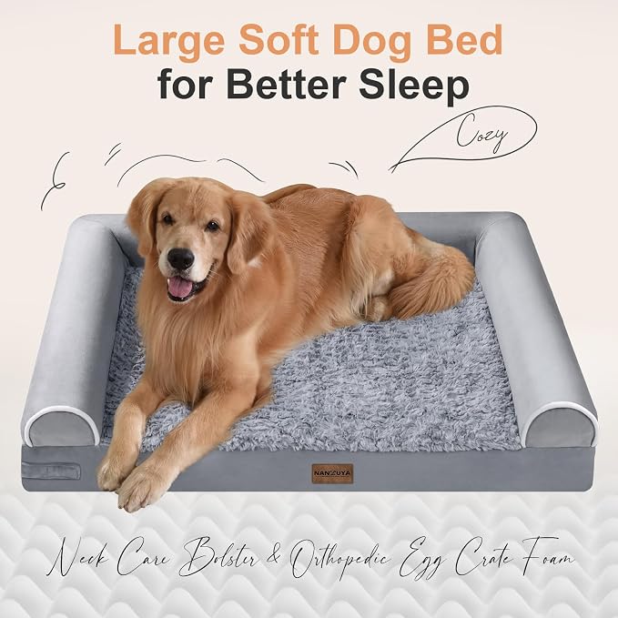 Large Dog Bed Orthopedic Washable: Extra Large Sized Beds - Image 2