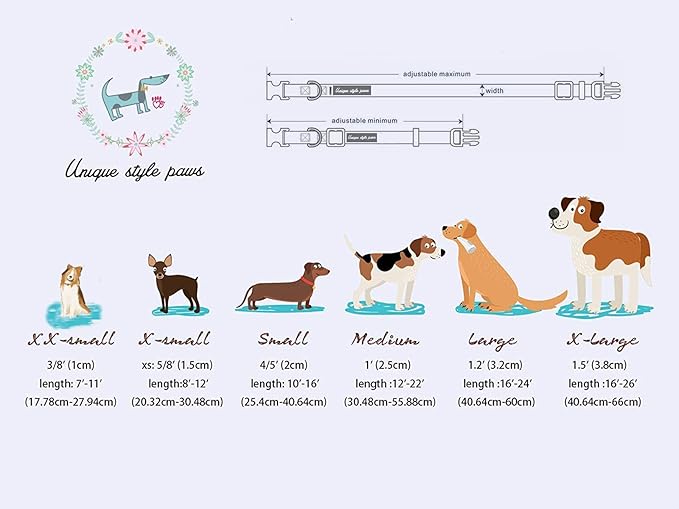 Unique style paws Halloween Dog Collar Metal Buckle Pumpkin Collar Gift Durable - Image 6