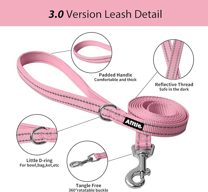 AIITLE No Pull Dog Harness and Leash Set, Step in Adjustable Dog Harness - Image 8
