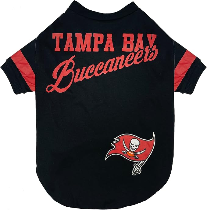 NFL Tampa Bay Buccaneers Dog & Cat T-Shirt, Small. Football PET TEE - Image 3