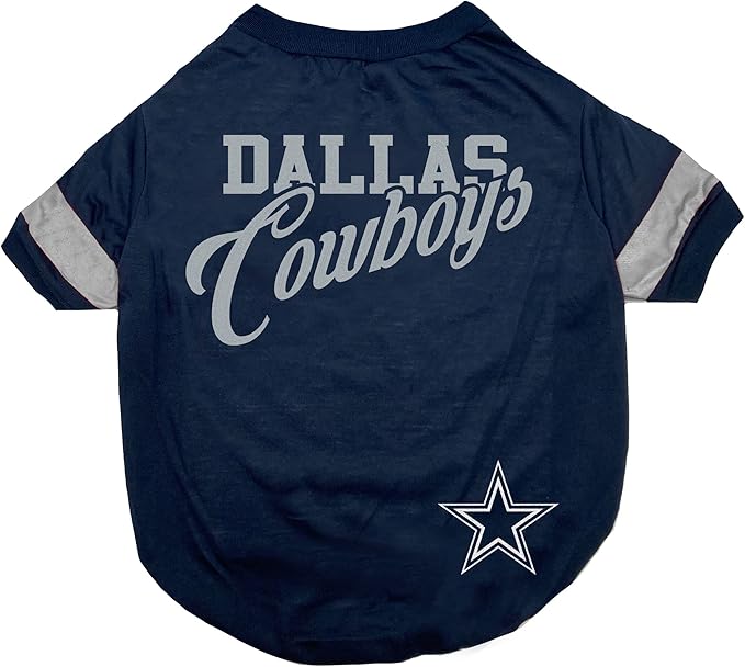 Pets First NFL Dog T-Shirt, Dallas Cowboys, Sports Fashion, Poly-cotton - Image 3