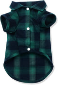 Koneseve Dog Shirt, Pet Plaid Clothes T-Shirt Sweater Matching Breathable by Koneseve