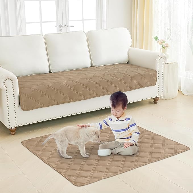 Smiry Waterproof Dog Bed Cover Blanket 82x82, Soft Reversible Pet Blanket - Image 7