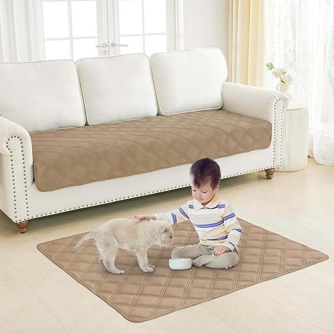Smiry Waterproof Dog Bed Cover Blanket 40x70, Soft Reversible Pet Blanket - Image 7