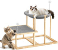 Pawaboo Elevated Cat Hammock Bed, 2-Tier Cats Bed by Pawaboo