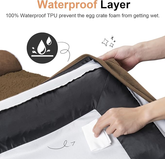 Large Dog Bed Orthopedic Washable: Extra Large Sized Beds - Image 4