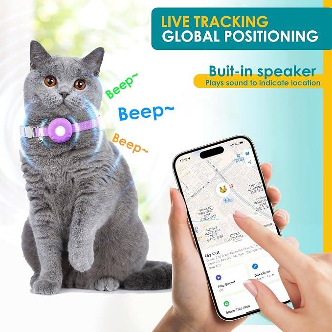 Cat Tracker, Waterproof Pet Tracker - Image 3