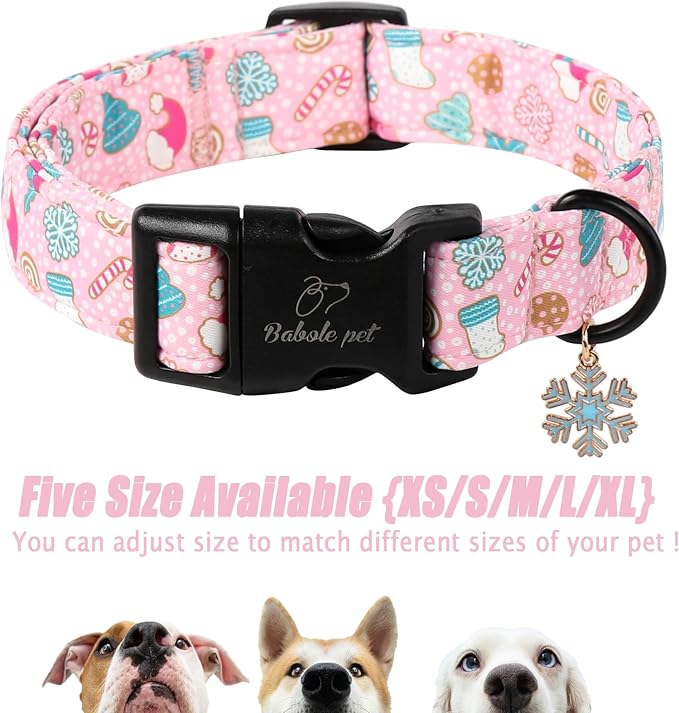 Christmas Dog Collar for Medium Dogs - Image 6