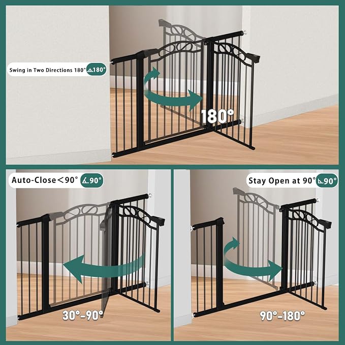 Fairy Baby 29.5"-48.8" Extra Wide Baby Gate - Image 4