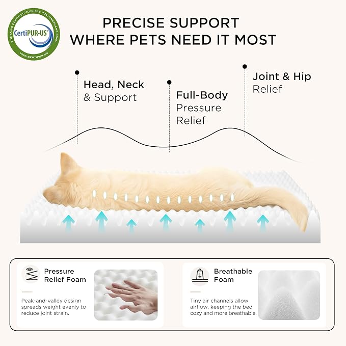 Bedsure XL Dog Beds Large Sized Dog -Comfy Flat Extra Large Pet Beds - Image 3