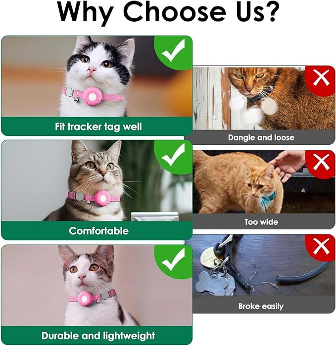Cat Tracker, MINI GPS Tracker for Cats, Compatible - Image 8