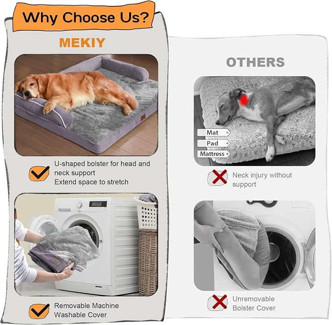 Dog Bed Medium Size Dog-Orthopedic Waterproof Bed - Image 4