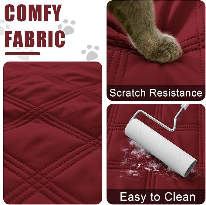 Smiry Waterproof Dog Bed Cover Blanket 30x53, Soft Reversible Pet Blanket - Image 4