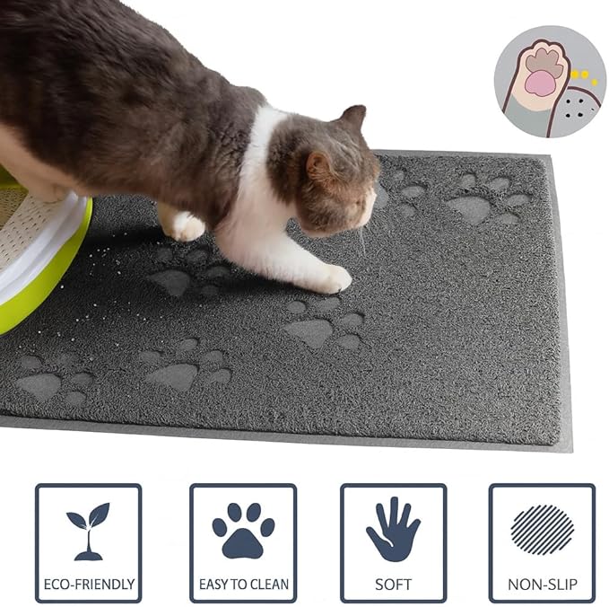 Bulk buys Cat Litter Mat. Traps Litter. Soft Non-Slip Surface. Easy to Clean. - Image 3