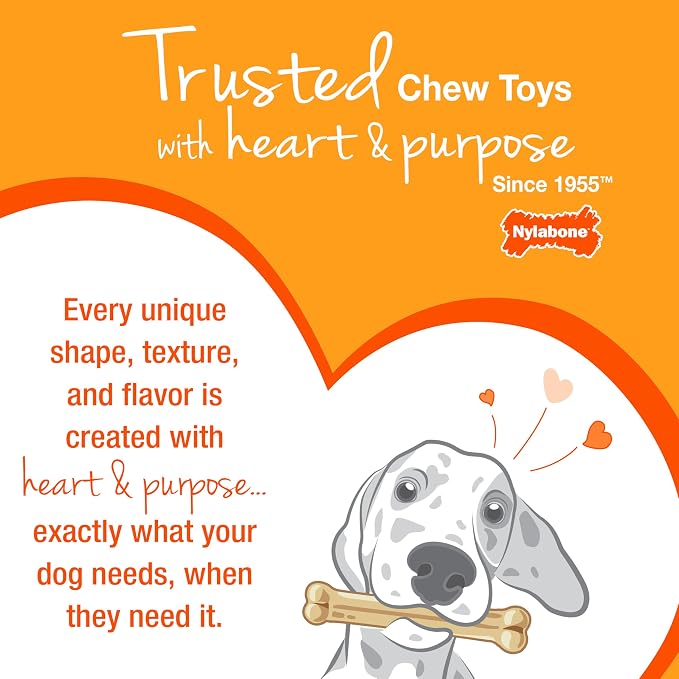 Nylabone Original Knuckle Bone Flexi Chew Toy - Image 12
