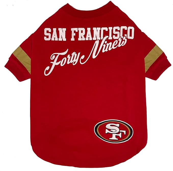 NFL San Francisco 49ers Dog & Cat T-Shirt - Image 3
