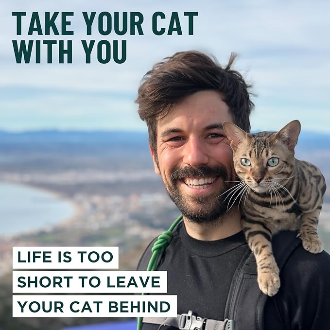 Houdini™ Escape Proof Cat Harness and Leash Set by OutdoorBengal – Red - Image 9