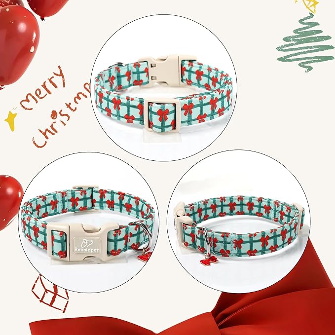 Christmas Dog Collar for Medium Dogs - Image 5