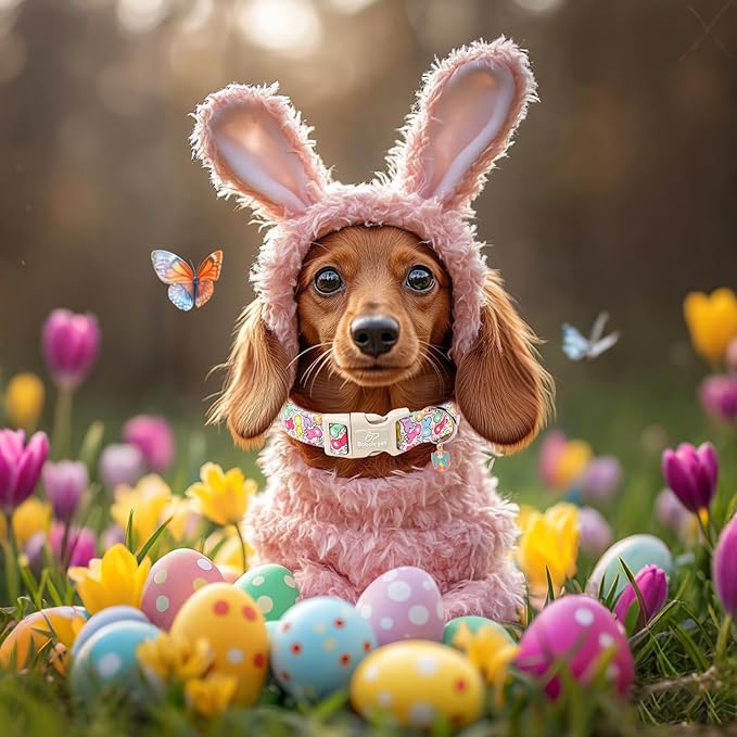 Easter Dog Collar for Puppy Small Dogs - Image 2