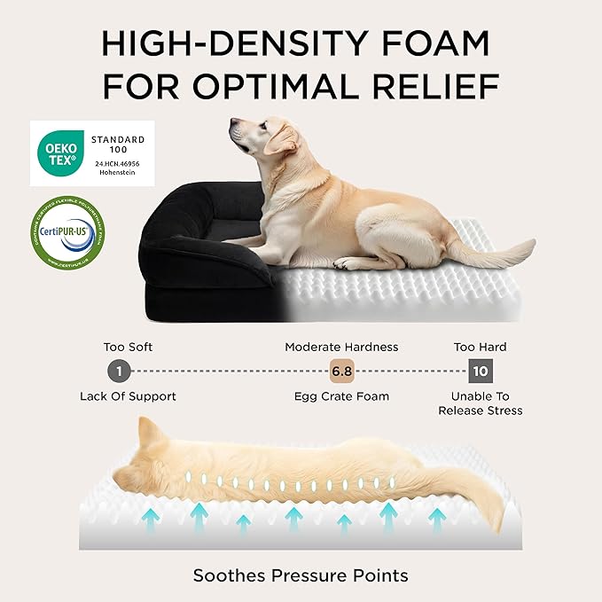 Bedsure Orthopedic Dog Bed Medium Size Dogs - Image 3