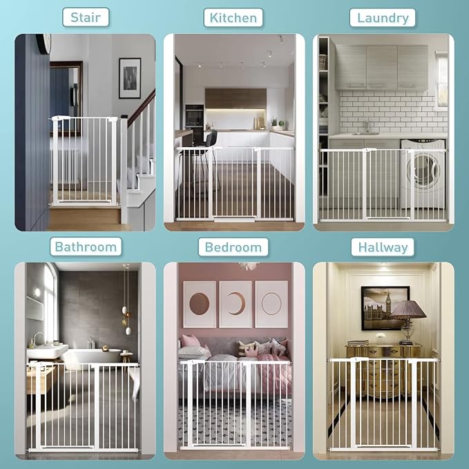 Fairy Baby Narrow Baby Gate 26.8 Inch to 29.5 Inch Wide - Image 8