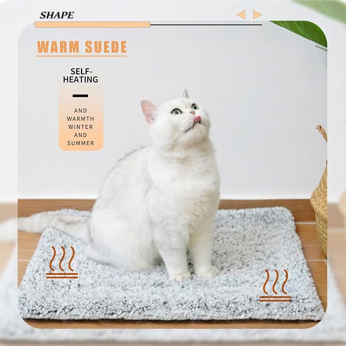 Two Uses'Cat Mat, Self Warming&Cooling Cat Mat.18 * 24in-Cooling Cat - Image 2