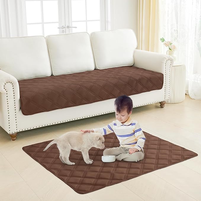 Smiry Waterproof Dog Bed Cover Blanket 52x82, Soft Reversible Pet Blanket - Image 7