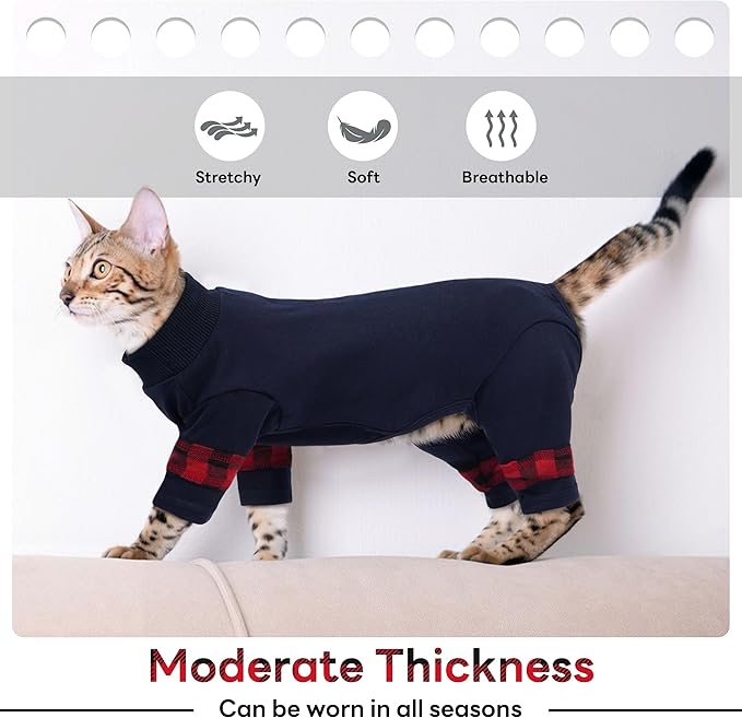 PUMYPOREITY Easy-On Cat Shirt, Soft Stretchy Cat Sweater - Image 3