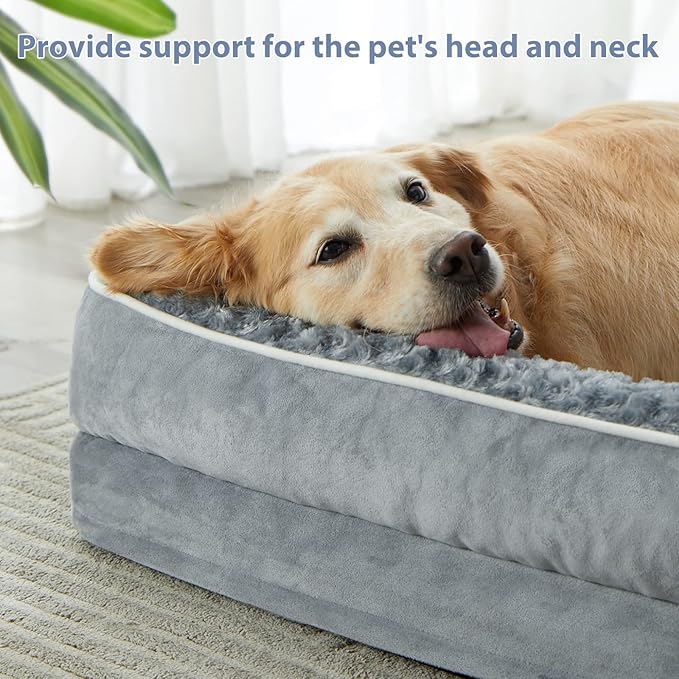 BFPETHOME Orthopedic Dog Bed for Large Dogs-Big Waterproof Sofa Dog Bed - Image 2