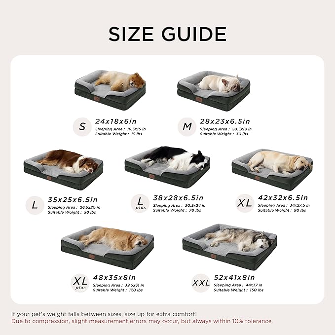 Bedsure Orthopedic Dog Beds for Small Dogs - Image 7
