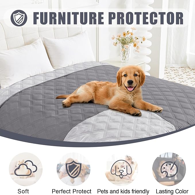 Smiry Waterproof Dog Bed Cover Blanket 40x50, Soft Reversible Pet Blanket - Image 8
