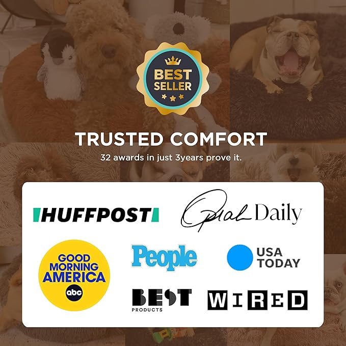 Bedsure Calming Dog Bed for Small Dogs - Image 5