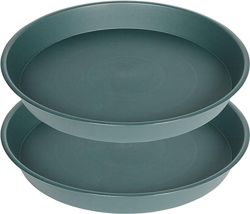 2 Pack of Bird Bath Bowl 12", 1.6" Depth, 10 12 inch Birdbath Bowls Dish Only by Bleuhome