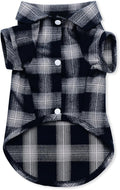 Koneseve Dog Shirt, Plaid Polo Clothes, Cat Puppy Grid Adorable Wearing Stylish by Koneseve