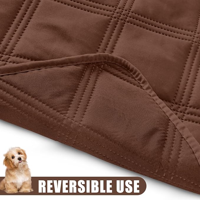 Smiry Waterproof Dog Bed Cover Blanket 30x70, Soft Reversible Pet Blanket - Image 3